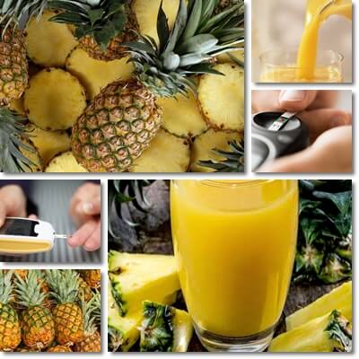 Diabetes pineapple juice