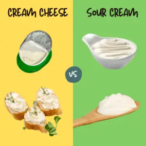 Cream Cheese vs Sour Cream 