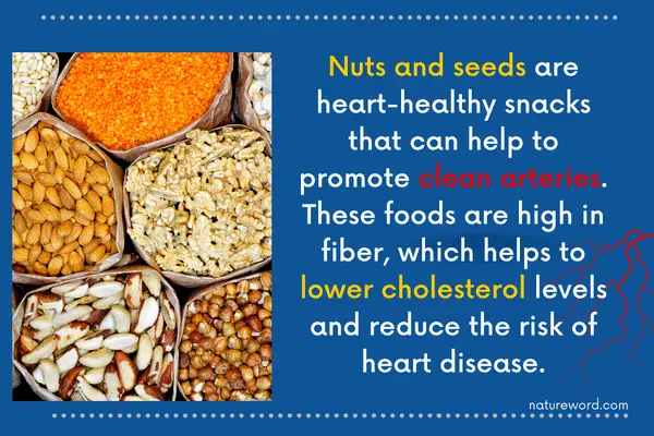 Nuts and seeds benefits for arteries