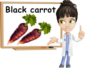 Black carrot benefits