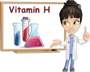 Vitamin H properties