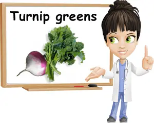 Turnip greens benefits