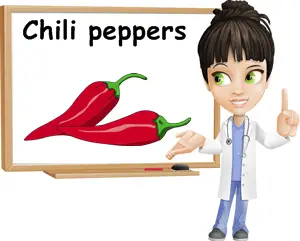 Chili peppers benefits