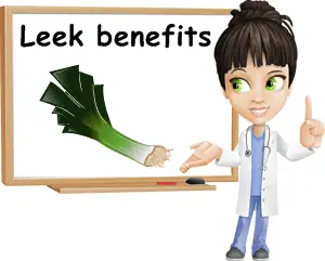 Leek benefits