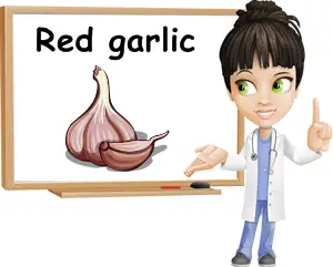 Red garlic benefits