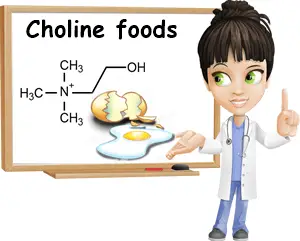 Choline foods