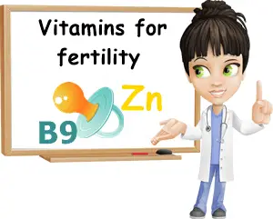 Vitamins for fertility