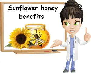 Sunflower honey benefits