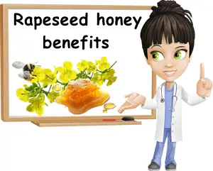 Rapeseed honey benefits