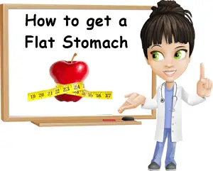 Get a flat stomach