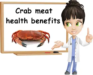 Crab meat health benefits