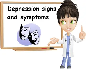 Depression signs and symptoms