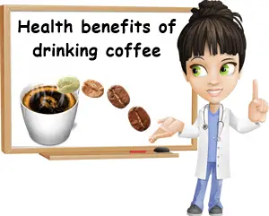 Health benefits of drinking coffee