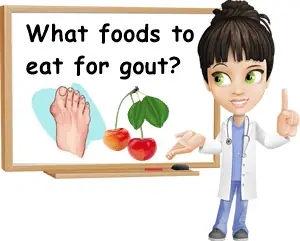 Foods for gout