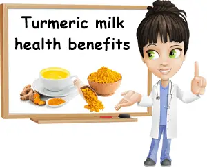Turmeric milk health benefits