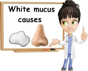 White mucus causes