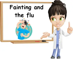 Fainting and the flu