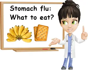 Stomach flu what to eat
