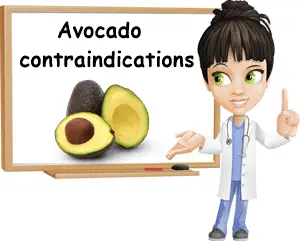 Avocado contraindications