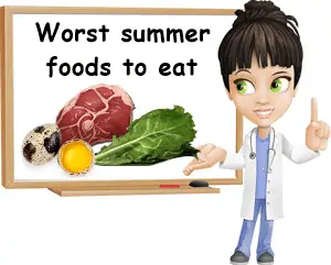 Worst summer foods to eat