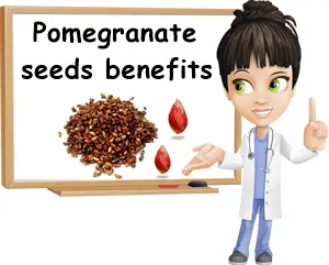 Pomegranate seeds benefits