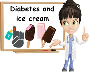 Diabetes and ice cream