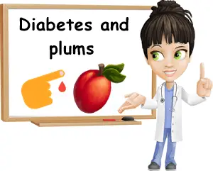 Diabetes and plums