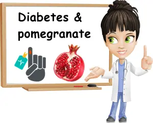 Diabetes and pomegranate