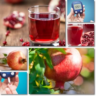 Pomegranate juice diabetes good