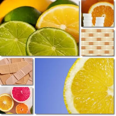 Vitamin C skin healing