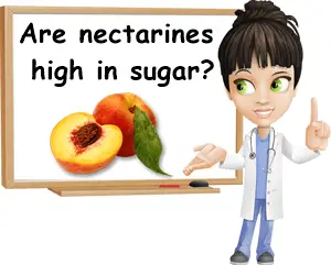 Are nectarines high in sugar