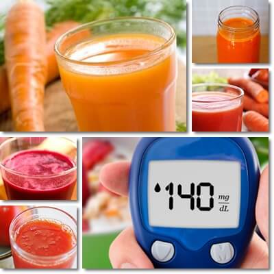 Can diabetics drink carrot juice