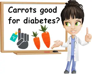 Carrots good for diabetes