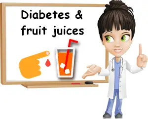 Diabetes and fruit juices