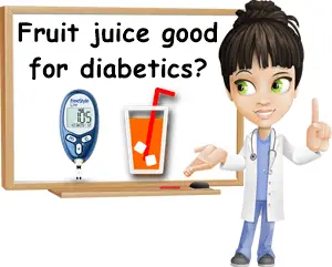 Fruit juice good for diabetics