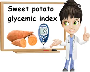 Sweet potato glycemic index