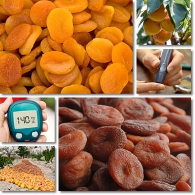 Dried apricots for diabetics