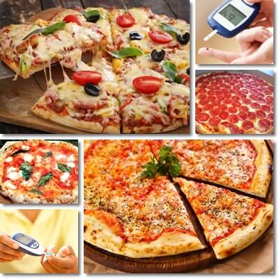 Eating pizza with diabetes effects