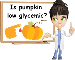 Pumpkin low glycemic
