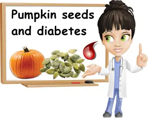 Pumpkin seeds and diabetes