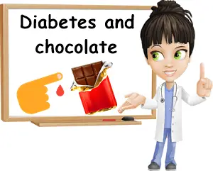 Diabetes chocolate
