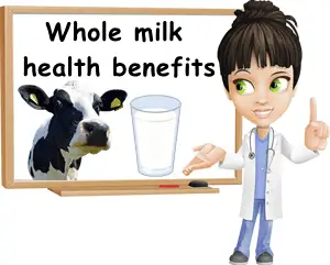 Whole milk health benefits