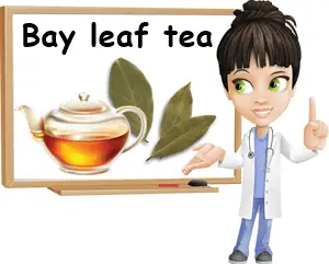 Bay leaf tea