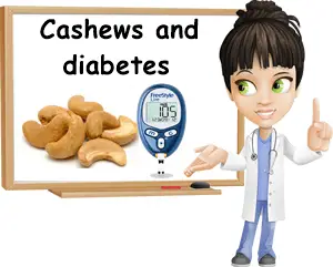 Cashews and diabetes