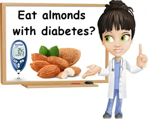 Eat almonds with diabetes