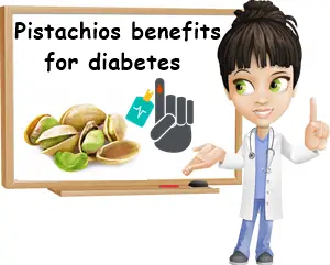 Pistachios benefits for diabetes