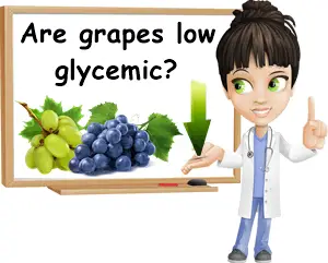 Are grapes low glycemic