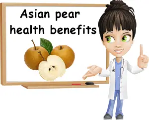 Asian pear benefits