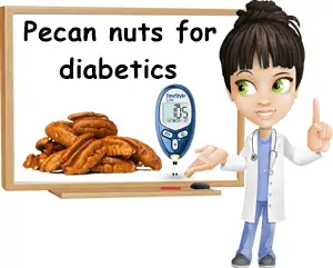 Pecan nuts for diabetics
