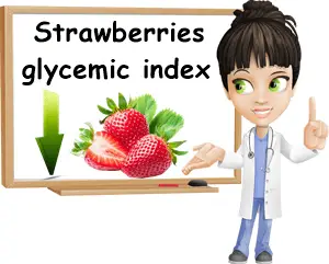 Strawberries glycemic index low